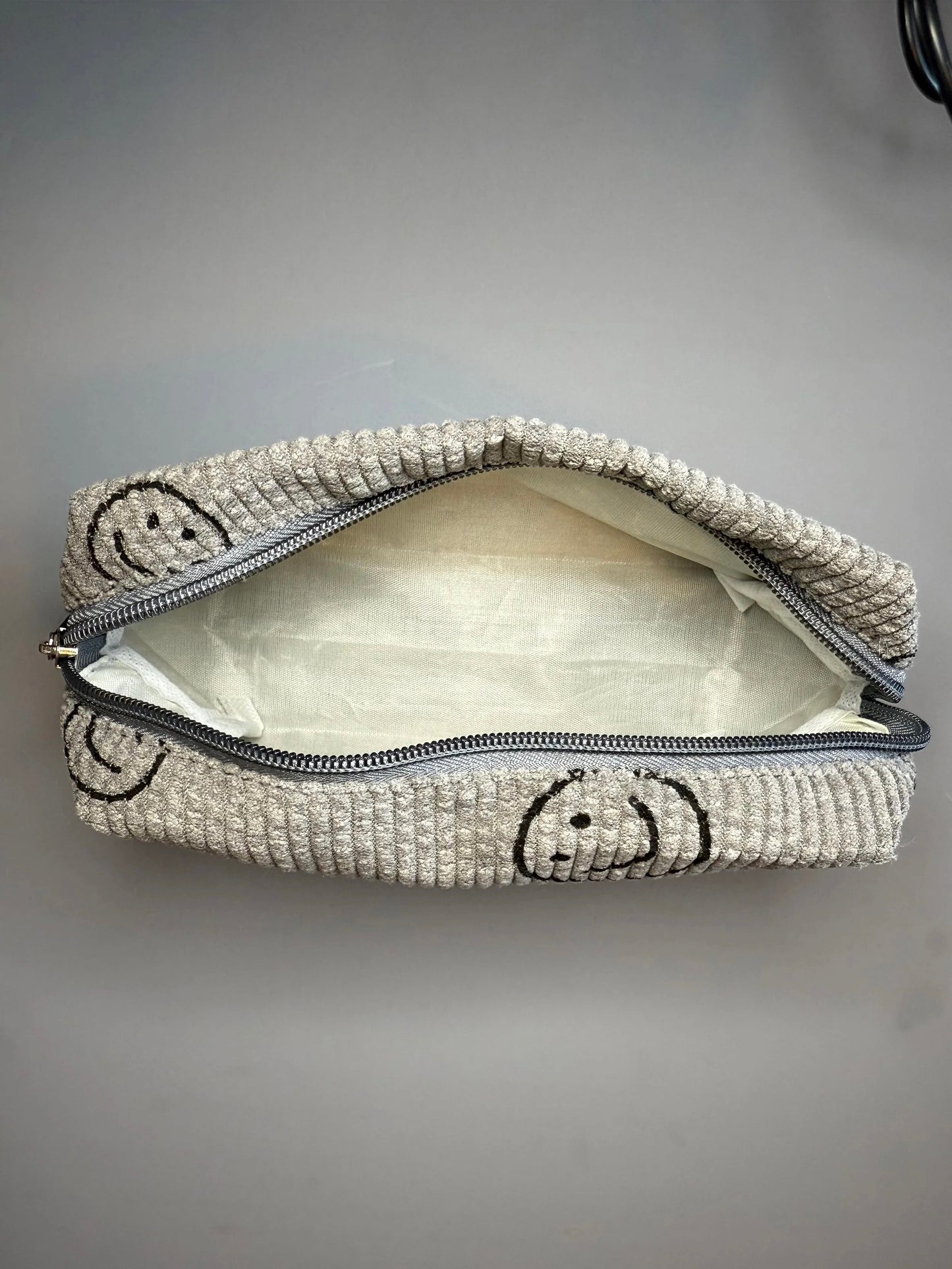 smiley pouch