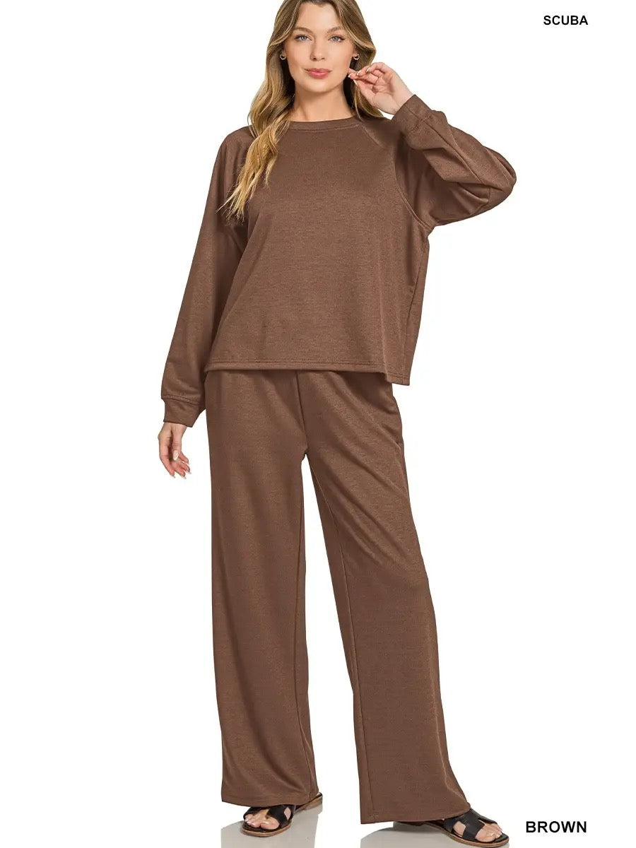 Brown Bliss lounge set