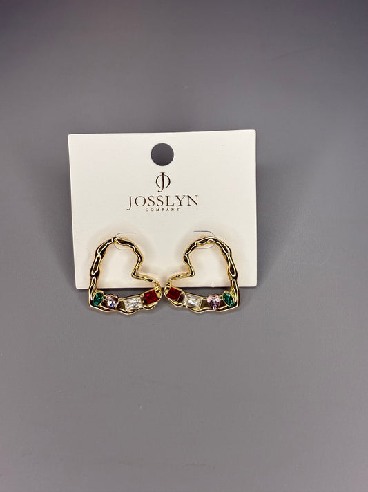 Christmas spirit earrings