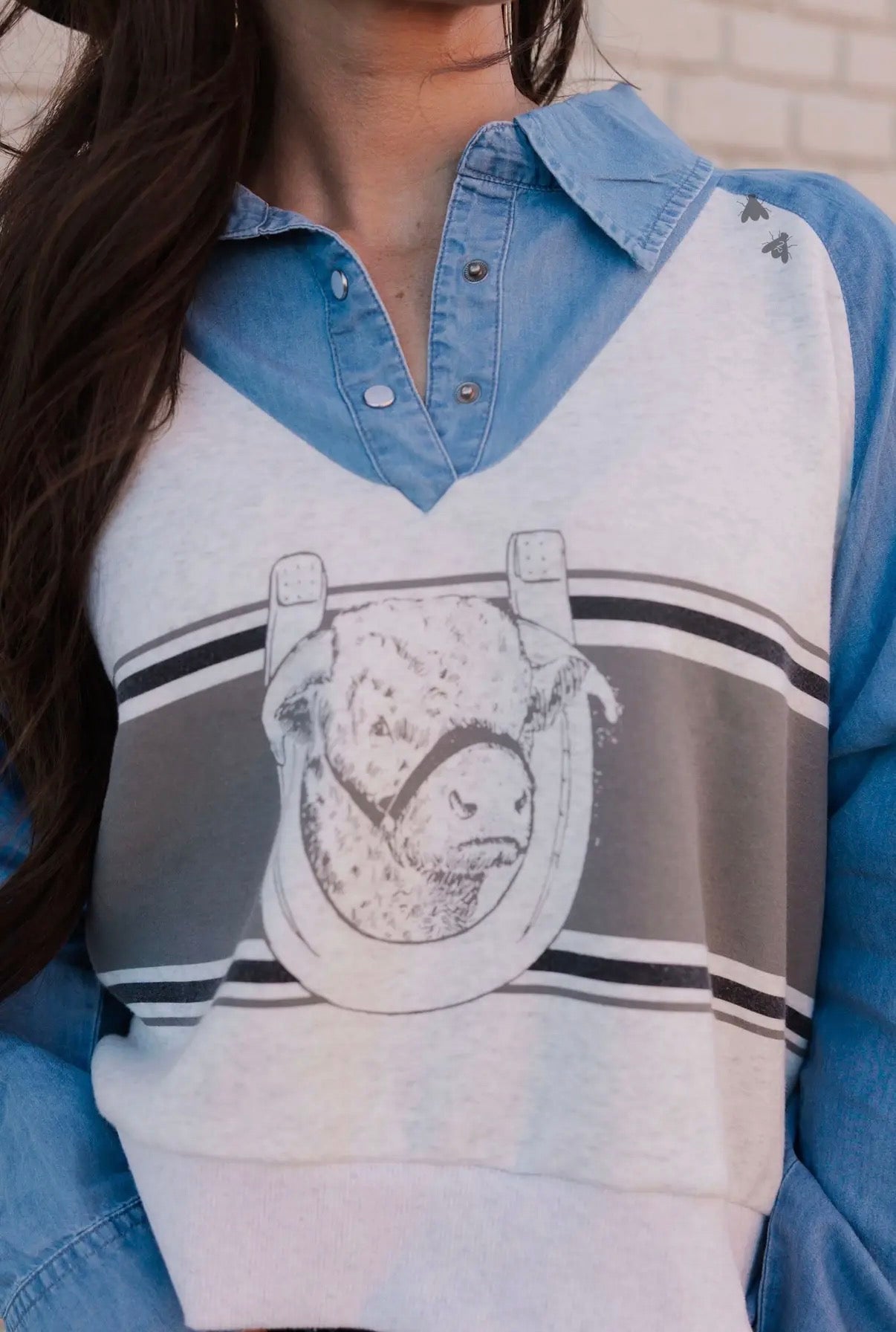 Buffy the Bull Pullover
