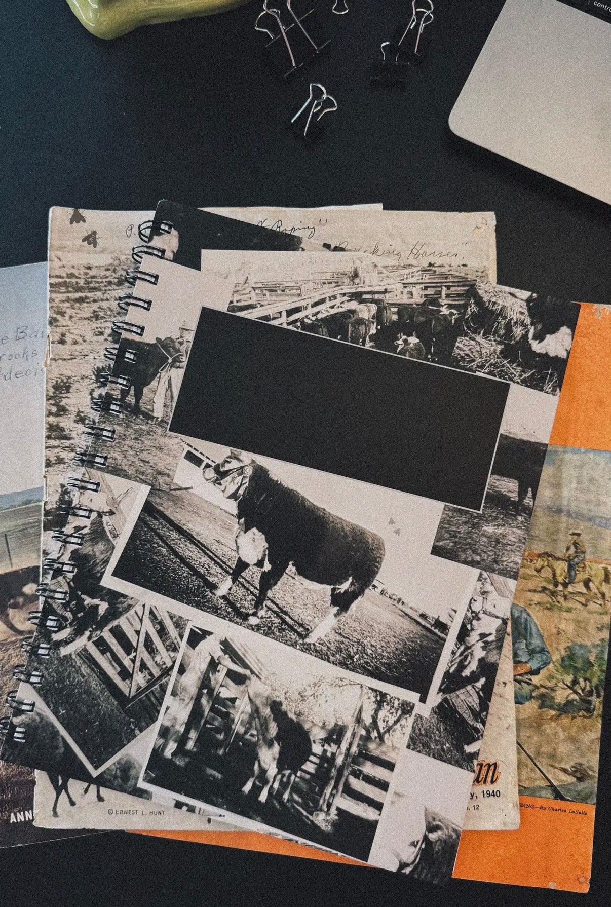 Western print notebooks