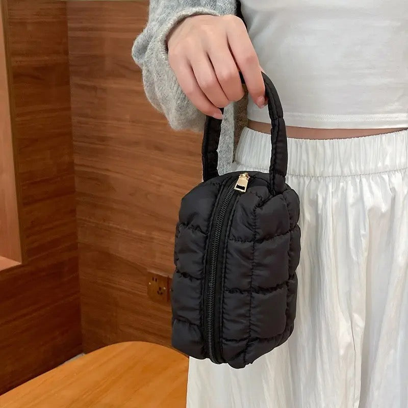 Quilted Puff Pouch