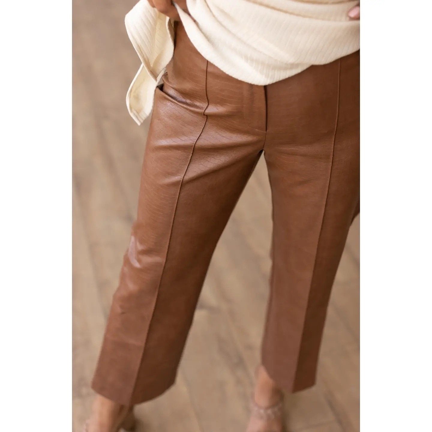 sheila leather pants