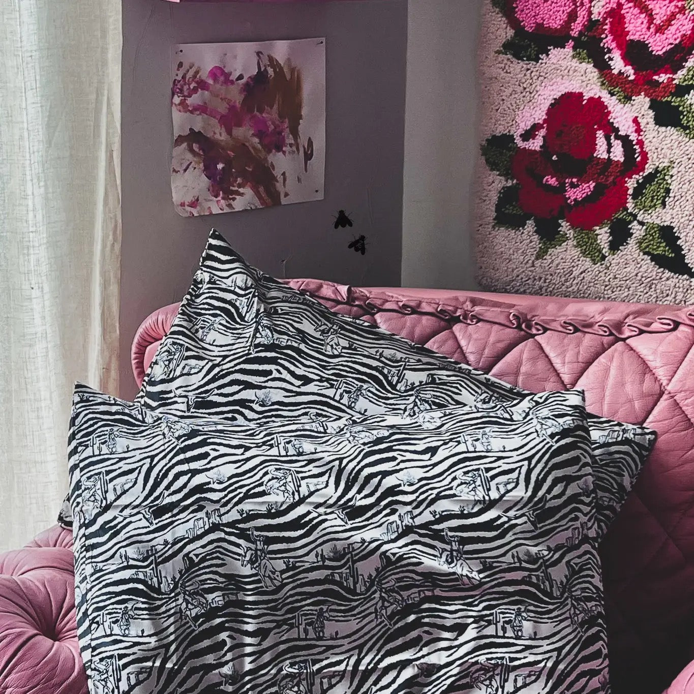 Western Satin Standard Pillow Case