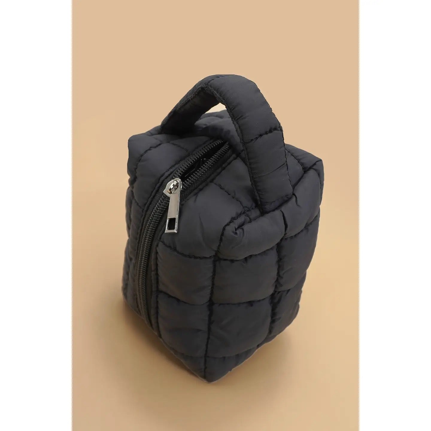 Quilted Puff Pouch